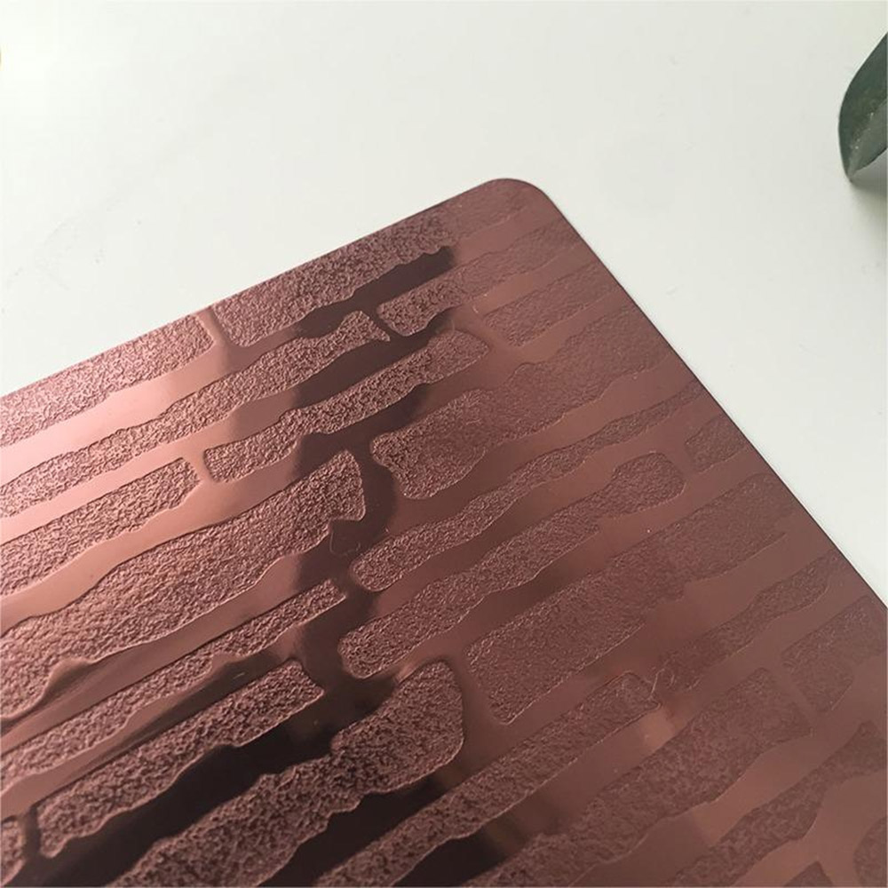 Decorative Profile Etched Stainless Steel Sheet (4)