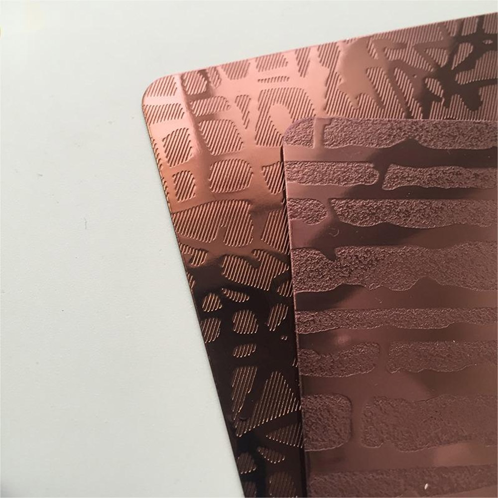 Decorative Profile Etched Stainless Steel Sheet (6)