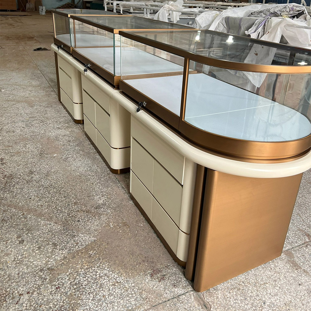 Factory Customised Stainless Steel Jewellery Cabinets (2)