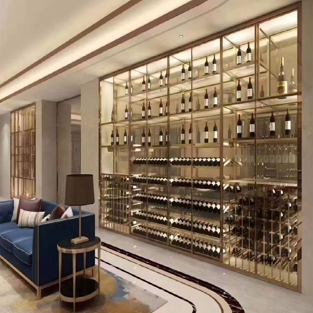 Multifunctional Use Of Stainless Steel Wine Cabinet (1)