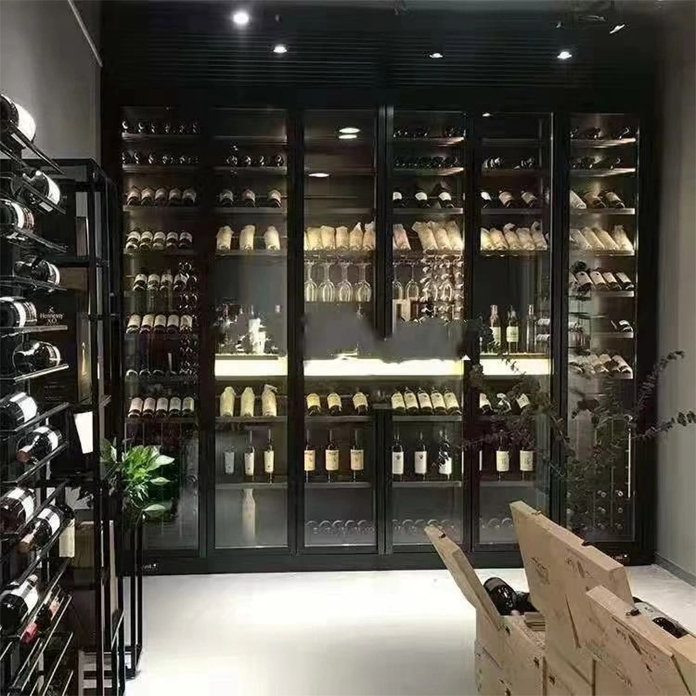 Multifunctional Use Of Stainless Steel Wine Cabinet (3)