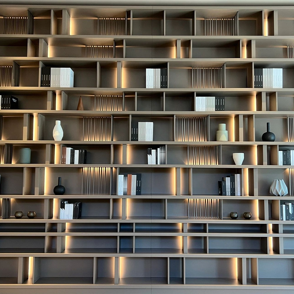 Stainless Steel Bookcase (1)