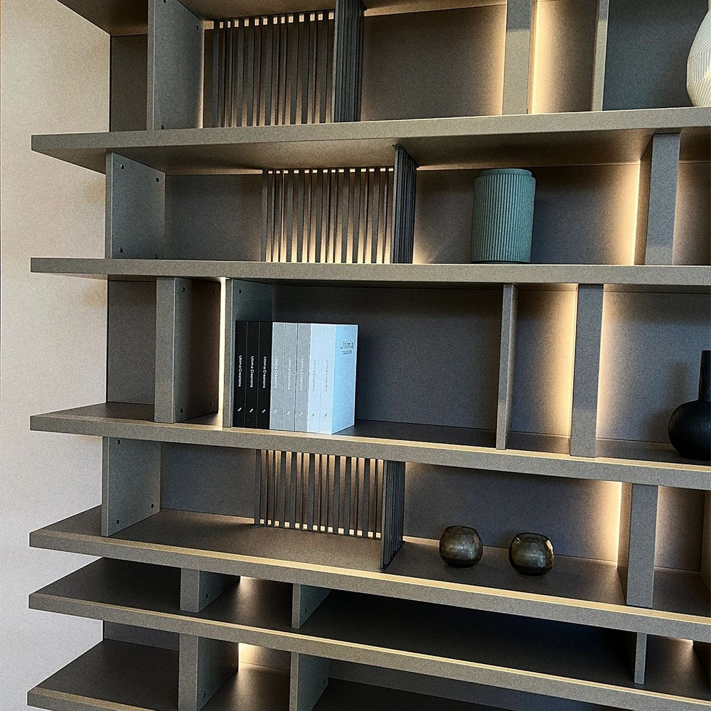 Stainless Steel Bookcase (5)