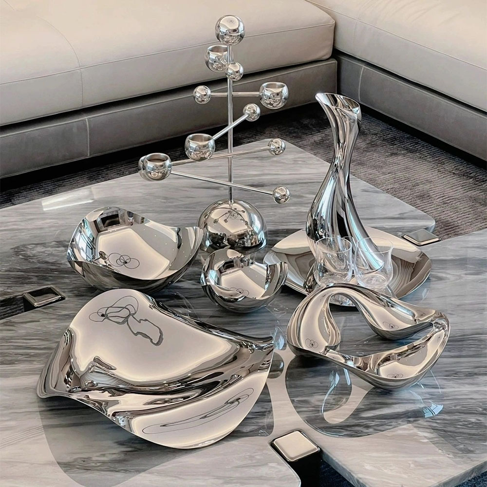 Stainless Steel Crafts for Modern Home Decoration (2)