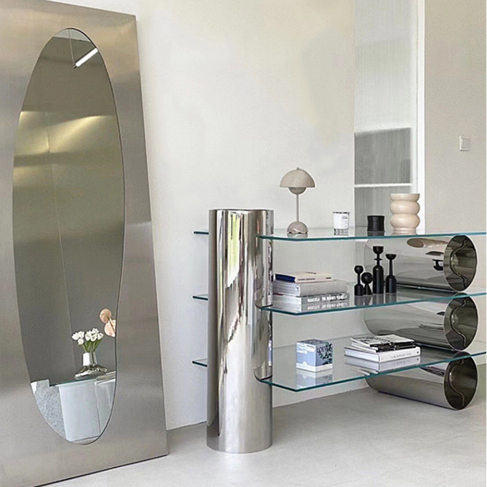 Stainless Steel Shelf Stylish Wardrobe Displays (1)