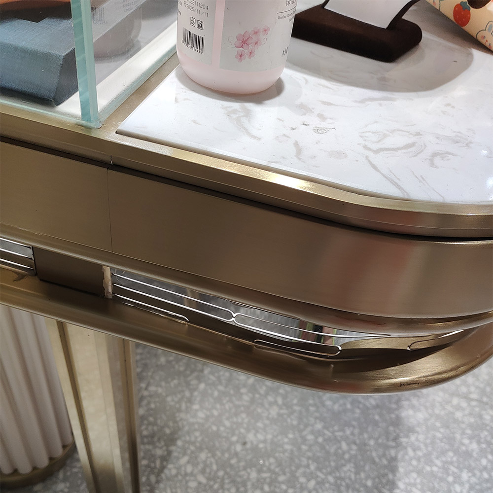 Stylish Stainless Steel Jewellery Cabinet Design (6)