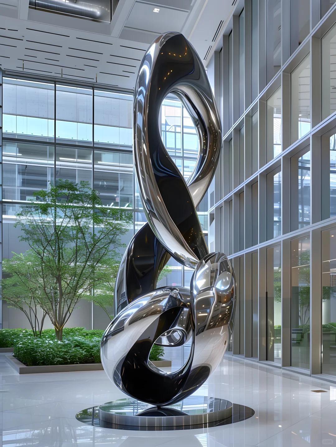 outdoor metal sculpture