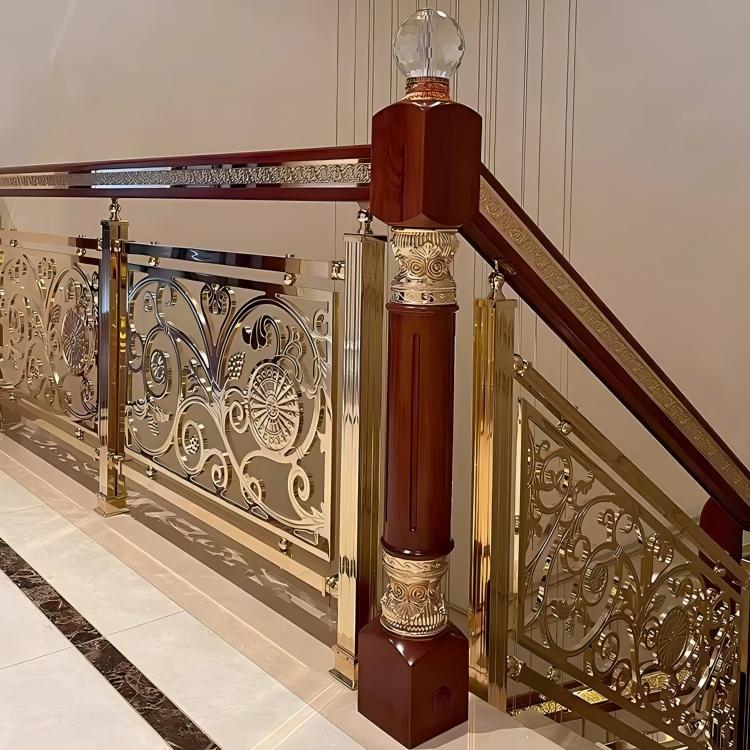 ss railing with glass