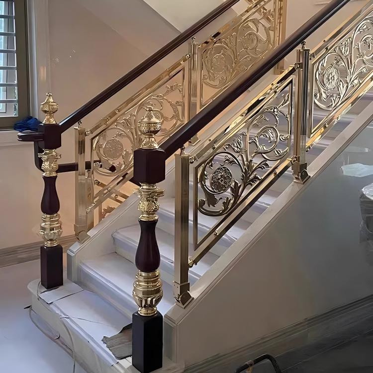 stainless stair railing