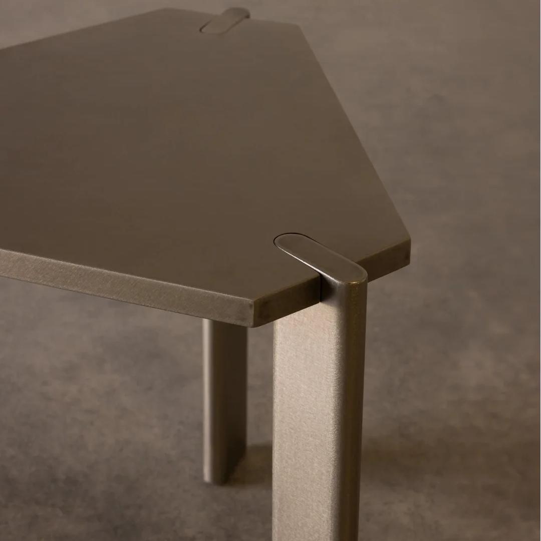 stainless steel desk